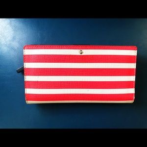 Striped wallet